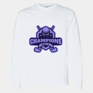 Heavy Cotton 100% Cotton Long Sleeve T Shirt Thumbnail