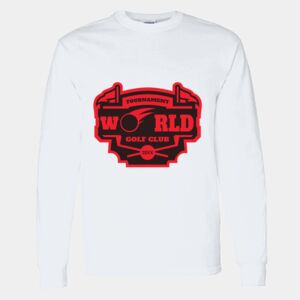 Heavy Cotton 100% Cotton Long Sleeve T Shirt Thumbnail