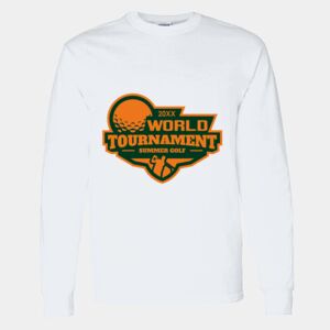 Heavy Cotton 100% Cotton Long Sleeve T Shirt Thumbnail