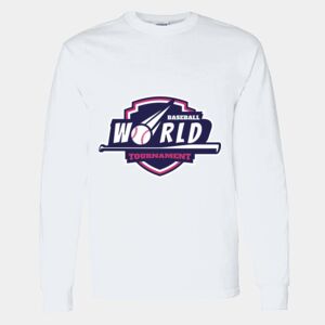Heavy Cotton 100% Cotton Long Sleeve T Shirt Thumbnail