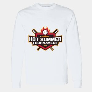 Heavy Cotton 100% Cotton Long Sleeve T Shirt Thumbnail