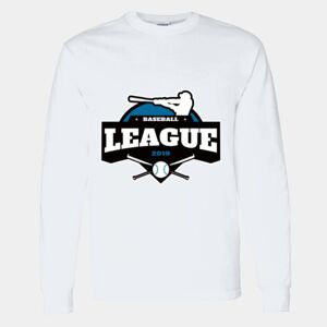 Heavy Cotton 100% Cotton Long Sleeve T Shirt Thumbnail