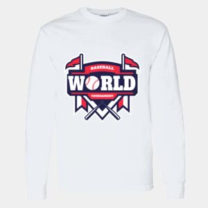 Heavy Cotton 100% Cotton Long Sleeve T Shirt Thumbnail
