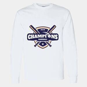 Heavy Cotton 100% Cotton Long Sleeve T Shirt Thumbnail