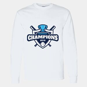 Heavy Cotton 100% Cotton Long Sleeve T Shirt Thumbnail