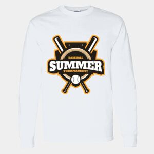 Heavy Cotton 100% Cotton Long Sleeve T Shirt Thumbnail