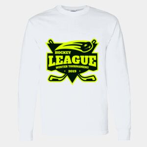 Heavy Cotton 100% Cotton Long Sleeve T Shirt Thumbnail