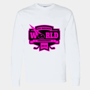 Heavy Cotton 100% Cotton Long Sleeve T Shirt Thumbnail