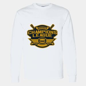 Heavy Cotton 100% Cotton Long Sleeve T Shirt Thumbnail