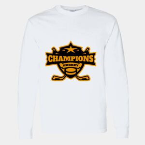 Heavy Cotton 100% Cotton Long Sleeve T Shirt Thumbnail