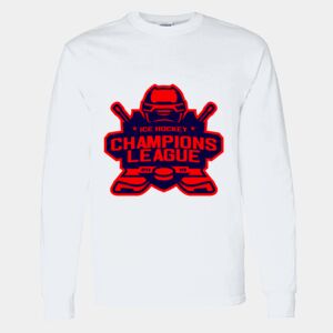 Heavy Cotton 100% Cotton Long Sleeve T Shirt Thumbnail