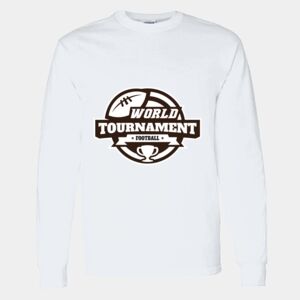 Heavy Cotton 100% Cotton Long Sleeve T Shirt Thumbnail