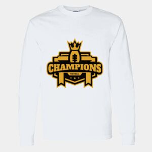 Heavy Cotton 100% Cotton Long Sleeve T Shirt Thumbnail