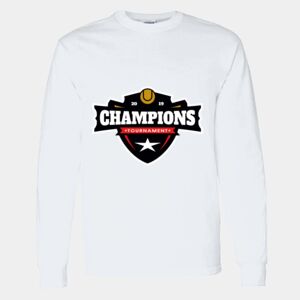 Heavy Cotton 100% Cotton Long Sleeve T Shirt Thumbnail