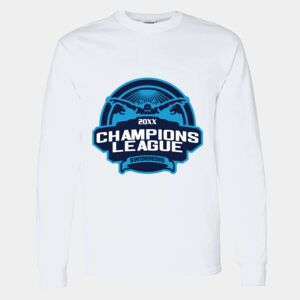 Heavy Cotton 100% Cotton Long Sleeve T Shirt Thumbnail