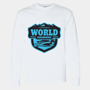 Heavy Cotton 100% Cotton Long Sleeve T Shirt Thumbnail