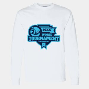 Heavy Cotton 100% Cotton Long Sleeve T Shirt Thumbnail