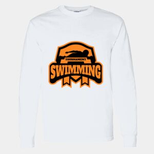 Heavy Cotton 100% Cotton Long Sleeve T Shirt Thumbnail