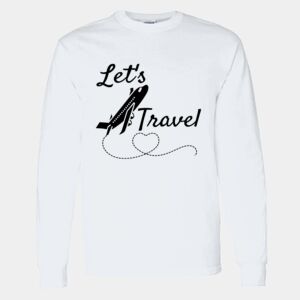 Heavy Cotton 100% Cotton Long Sleeve T Shirt Thumbnail