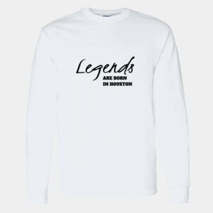 Heavy Cotton 100% Cotton Long Sleeve T Shirt Thumbnail