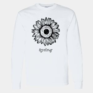 Heavy Cotton 100% Cotton Long Sleeve T Shirt Thumbnail