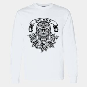Heavy Cotton 100% Cotton Long Sleeve T Shirt Thumbnail