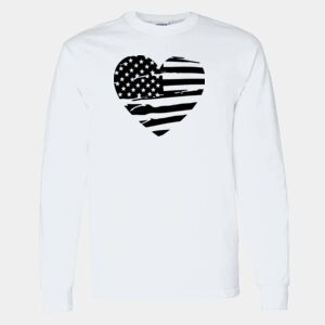 Heavy Cotton 100% Cotton Long Sleeve T Shirt Thumbnail