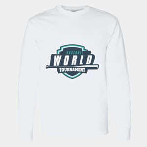 Heavy Cotton 100% Cotton Long Sleeve T Shirt Thumbnail