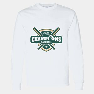 Heavy Cotton 100% Cotton Long Sleeve T Shirt Thumbnail