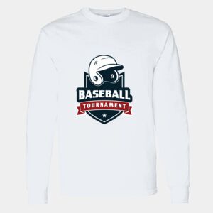 Heavy Cotton 100% Cotton Long Sleeve T Shirt Thumbnail