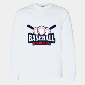 Heavy Cotton 100% Cotton Long Sleeve T Shirt Thumbnail