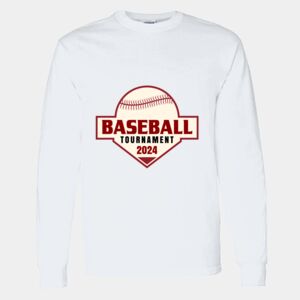 Heavy Cotton 100% Cotton Long Sleeve T Shirt Thumbnail