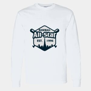Heavy Cotton 100% Cotton Long Sleeve T Shirt Thumbnail
