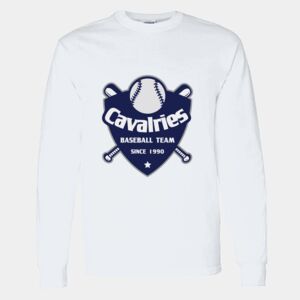 Heavy Cotton 100% Cotton Long Sleeve T Shirt Thumbnail