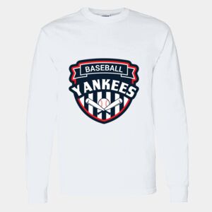 Heavy Cotton 100% Cotton Long Sleeve T Shirt Thumbnail