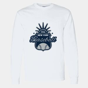 Heavy Cotton 100% Cotton Long Sleeve T Shirt Thumbnail