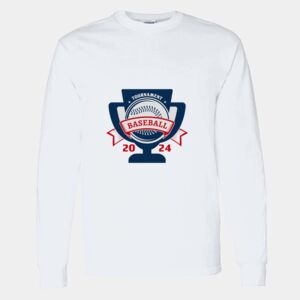 Heavy Cotton 100% Cotton Long Sleeve T Shirt Thumbnail