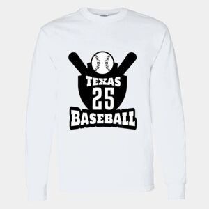 Heavy Cotton 100% Cotton Long Sleeve T Shirt Thumbnail