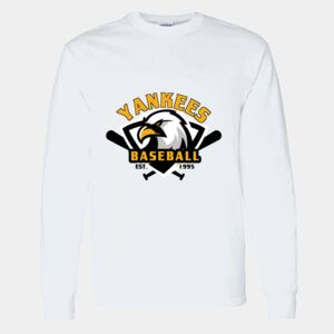 Heavy Cotton 100% Cotton Long Sleeve T Shirt Thumbnail