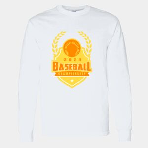 Heavy Cotton 100% Cotton Long Sleeve T Shirt Thumbnail