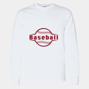 Heavy Cotton 100% Cotton Long Sleeve T Shirt Thumbnail