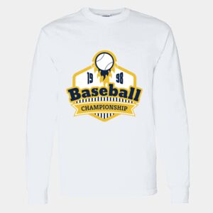 Heavy Cotton 100% Cotton Long Sleeve T Shirt Thumbnail