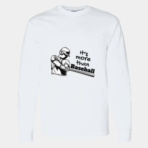 Heavy Cotton 100% Cotton Long Sleeve T Shirt Thumbnail