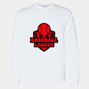 Heavy Cotton 100% Cotton Long Sleeve T Shirt Thumbnail