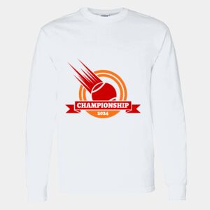 Heavy Cotton 100% Cotton Long Sleeve T Shirt Thumbnail