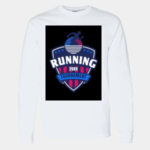 Heavy Cotton 100% Cotton Long Sleeve T Shirt Thumbnail