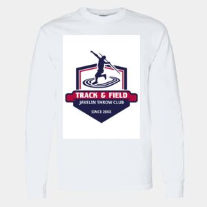 Heavy Cotton 100% Cotton Long Sleeve T Shirt Thumbnail