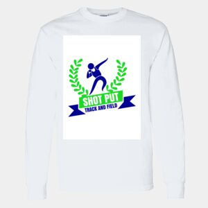 Heavy Cotton 100% Cotton Long Sleeve T Shirt Thumbnail