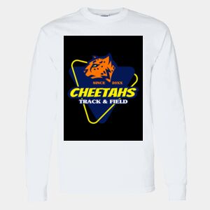 Heavy Cotton 100% Cotton Long Sleeve T Shirt Thumbnail