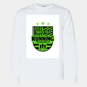 Heavy Cotton 100% Cotton Long Sleeve T Shirt Thumbnail